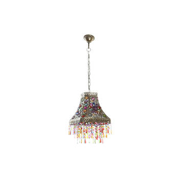 Plafondlamp DKD Home Decor Metaal Koper Multicolour 40 W 50 W 28 x 28 x 30 cm