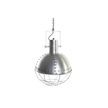 Plafondlamp DKD Home Decor 43 x 43 x 66 cm Zilverkleurig Ijzer 50 W