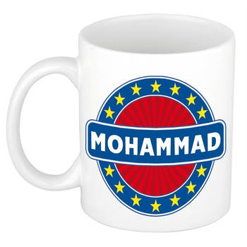 Voornaam Mohammad koffie/thee mok of beker - Naam mokken