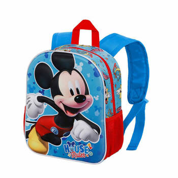 3D-schoolrugzak Mickey Mouse Karactermania Blauw 26 x 11 x 31 cm