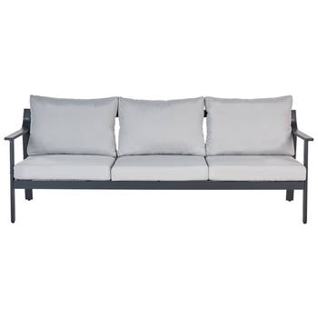 Beliani KIATO - Tuinsofa-Grijs-Aluminium