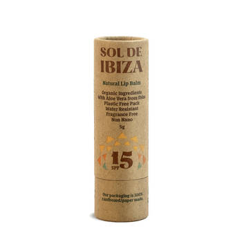 Sol de Ibiza natuurlijke beschermende lippenbalsem SPF15 - 5 gr