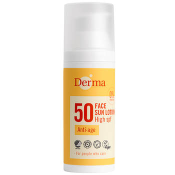 Derma Eco Sun Zonnelotion - Anti-aging - SPF50 - 50 ML - Hyaluronzuur - Hypoallergeen - Gevoelige Huid