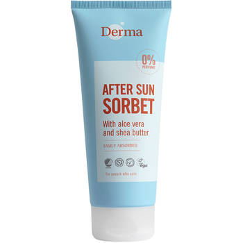 Derma Eco Sun After Sun Sorbet - Aloë Vera - 200 ML - Verfrissend - Hydraterend - Zonverzorging