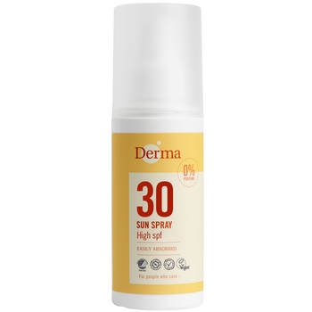 Derma Eco Sun SPF30 Zonnespray 150 ML - Allergie - Geurvrij - Zonbescherming voor Gevoelige Huid