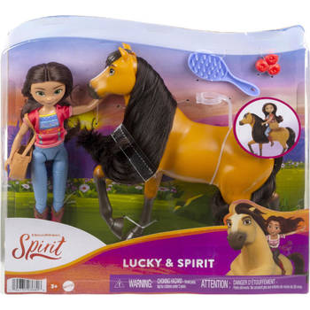 Mattel Spirit Lucky pop en paard set