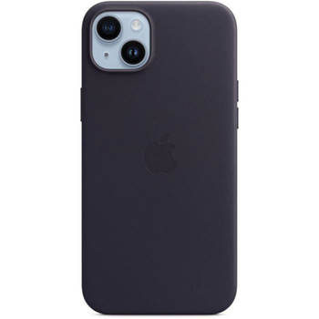 Apple Leather Shell voor iPhone 14 Plus met MagSafe - Midnight