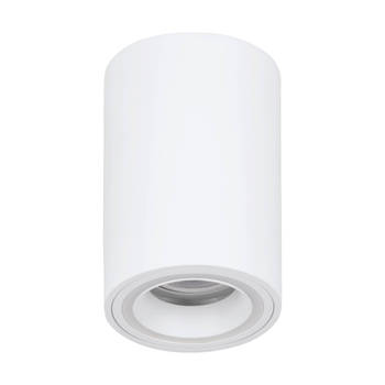 EGLO connect.z Carosso-Z Smart Opbouwlamp - GU10 - 9,5 cm - Wit - Instelbaar RGB & wit licht - Dimbaar - Zigbee