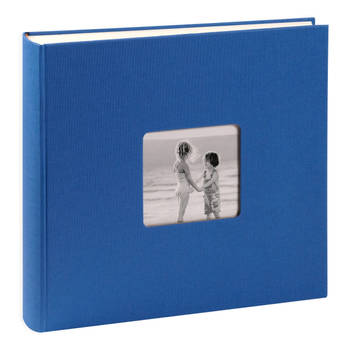 SecaDesign Fotoalbum Vita kobalt blauw - 30x30 - 100 pagina’s - Fotoboek plakboek