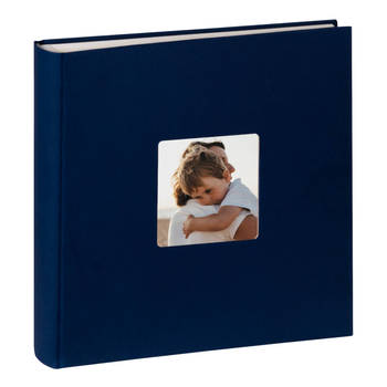 SecaDesign Fotoalbum Vita middernacht blauw - 30x30 - 100 pagina’s - Fotoboek plakboek