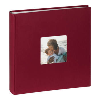 SecaDesign Fotoalbum Vita diep rood - 30x30 - 100 pagina’s - Fotoboek plakboek