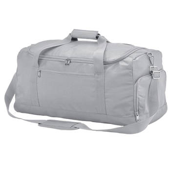 Bagbase Reistas/weekendtas/sporttas model Active - lichtgrijs - 55 x 26 x 27 cm - 35 liter - Reistas (volwassen)