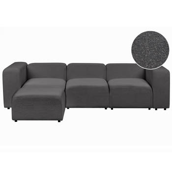 Beliani FALSTERBO - Modulaire Sofa-Grijs-Bouclé