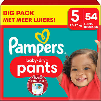 Pampers - Baby Dry Pants - Maat 5 - Big Pack - 54 stuks - 12/17KG