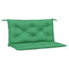 vidaXL Tuinbankkussens 2 st 100x50x7 cm oxford stof groen