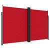 vidaXL Windscherm uittrekbaar 200x600 cm rood