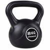 Springos Kettlebell Zwart 8 kg