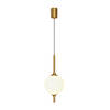 Maytoni - Hanglamp The Sixth Sense - Messing - Ø18