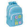 Schoolrugzak Benetton Spring Celeste 32 x 42 x 15 cm