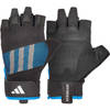 Adidas Performance training handschoenen blauw