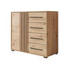 Meubella Dressoir Adyson - Eiken - 93 cm