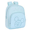 Schoolrugzak Mickey Mouse Baby Licht Blauw 28 x 34 x 10 cm