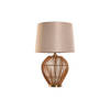 Bureaulamp Home ESPRIT Bruin Beige Gouden Natuurlijk 50 W 220 V 43 x 43 x 67 cm