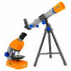 Bresser telescoop en microscoop junior 35 cm oranje