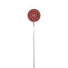 Clayre & Eef Kerstdecoratie Lolly 40 cm Rood Kunststof Rood