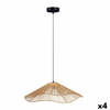 Plafondlamp Touw 60 W Bruin Zwart Metaal Papier Plastic 55 x 16 x 55 cm (4 Stuks)