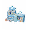 Bluey 4 delige set schooltas etui drinkfles koeltas