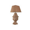 Bureaulamp Home ESPRIT Bruin Beige 50 W 220 V 35 x 35 x 83 cm