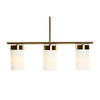 Plafondlamp DKD Home Decor Gouden Wit (60 x 15 x 25 cm)