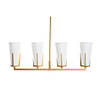 Plafondlamp DKD Home Decor Gouden Wit (67 x 14 x 22 cm)