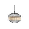 Plafondlamp DKD Home Decor Zwart Bruin 220 V 50 W (31 x 31 x 27 cm)