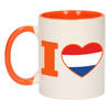 Mok/ beker I love Holland 300 ml - feest mokken