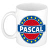 Voornaam Pascal koffie/thee mok of beker - Naam mokken