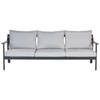 Beliani KIATO - Tuinsofa-Grijs-Aluminium