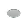 HS Collection Onderbord/kaarsenbord - serveerschaal - RVS - 30 x 2 cm - rond - zilver - Kaarsenplateaus