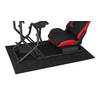 Race cockpit vloermat anti slip - race cockpit mat vloerbescherming - sim racing vloermat - XL formaat 150 cm x 90 cm