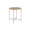 Housecraft Tooz bijzettafel Rond 45 cm Marmer Beige