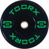 Toorx Fitness Bumper Plate - Olympische Halterschijf 10 kg - Groen