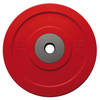 Toorx Fitness Bumper Plates - Challenge - 50mm diameter 25 kg - Rood