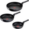 Tefal Hard Titanium Pro Pannenset - Koekenpannen - Ø20/24/28cm - Extra diep - Inductie - Aluminium - Zwart