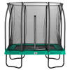 Salta Trampoline Comfort Edition 214 x 153 cm met Veiligheidsnet - Groen