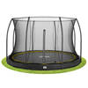 Salta Trampoline Comfort Edition Ground 396 cm met Veiligheidsnet - Zwart