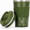 Castagnola Thermosbeker - Koffiebeker To Go - Travel Mug voor Koffie en Thee - Theebeker - 380 ML - RVS - Groen