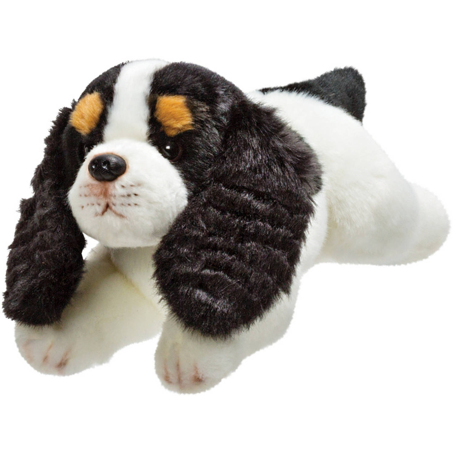 Pluche knuffel dieren King Charles Spaniel hond 30 cm Knuffel huisdieren