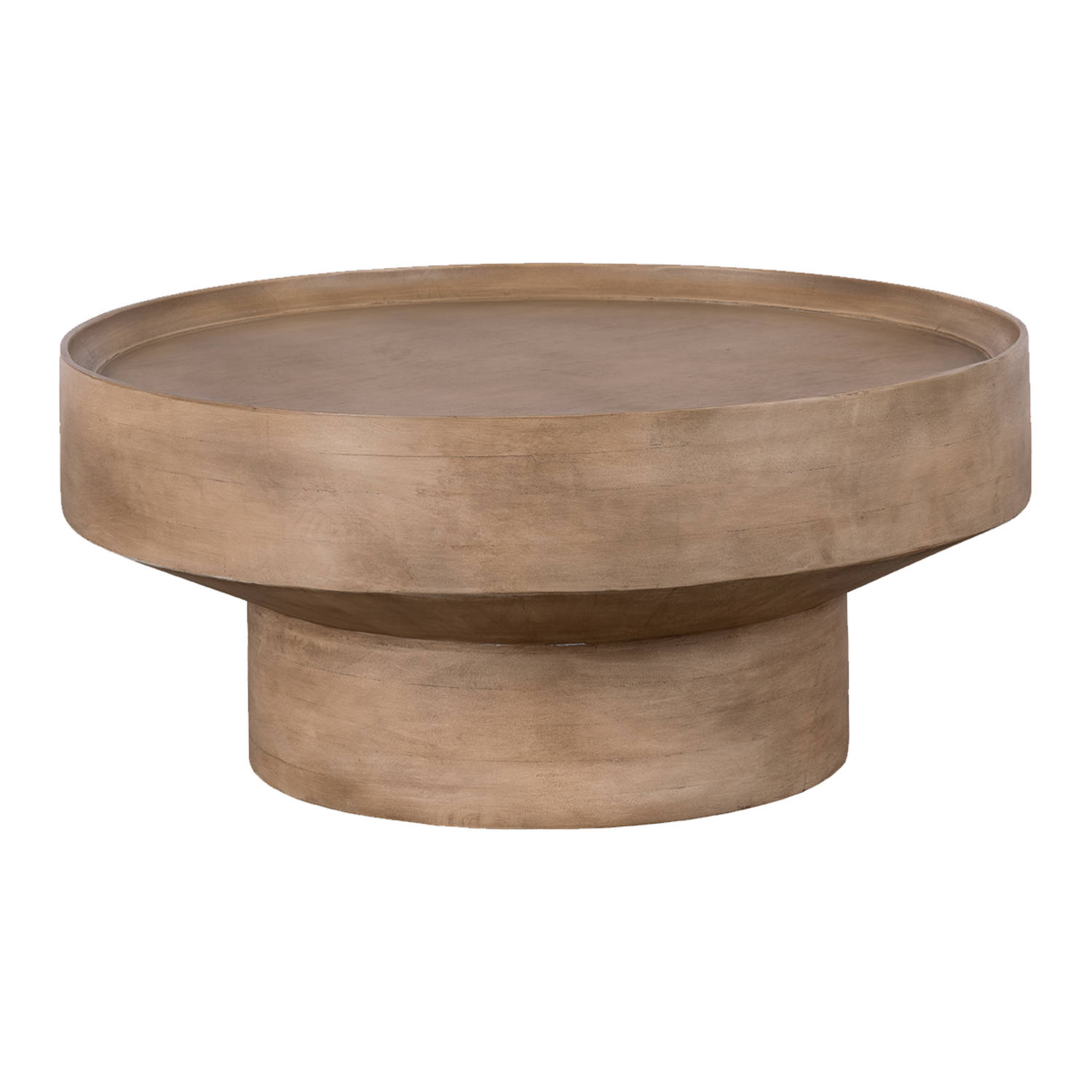 Lewis & Loft Salontafel Luus FSC® mangohout Rond ?80 cm Bruin