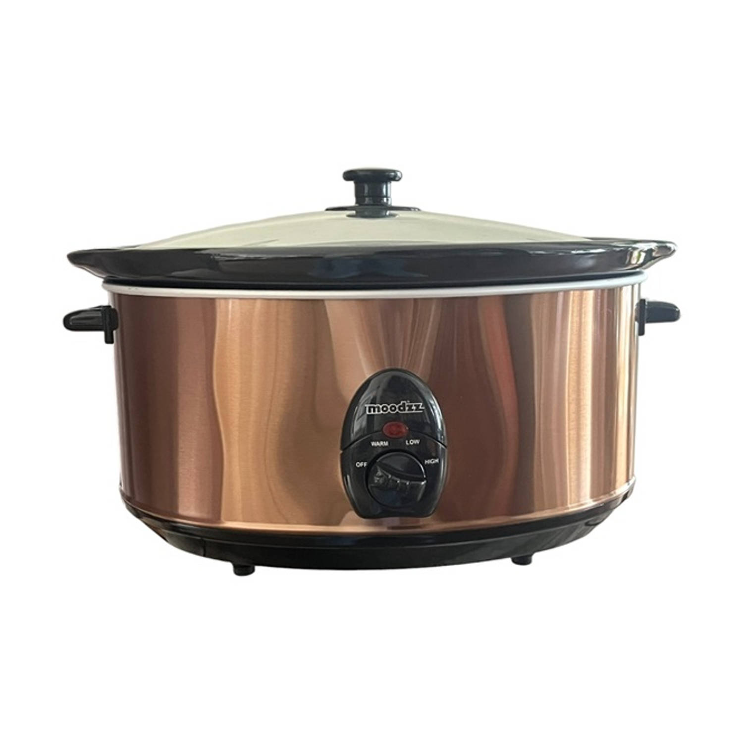 Moodzz - MZ-2306 - Elektrische Slowcooker - 6.5 L - Koperkleurig